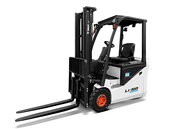 BNT series ...Bobcat’s first Li-ion three-wheel forklifts.
